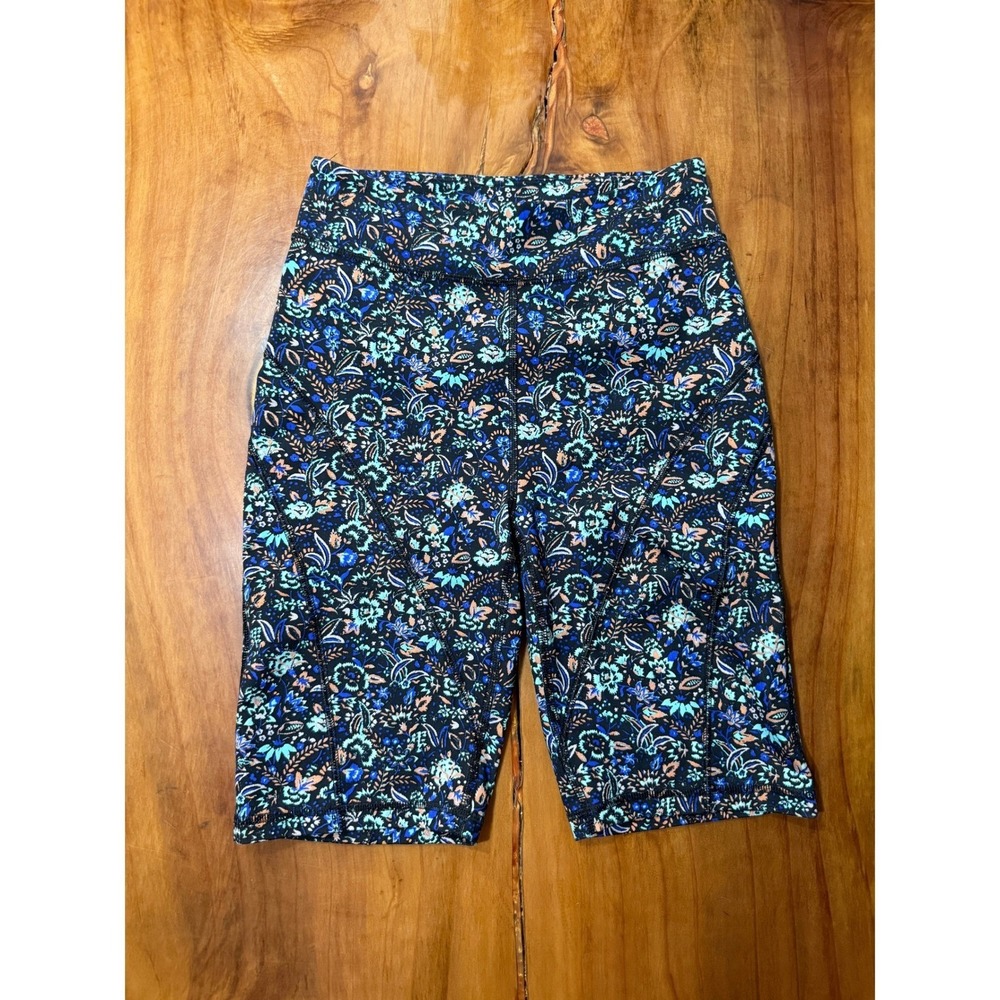 Free People Movement Women's Shorts Small High Rise Odessa Print Floral G3-18